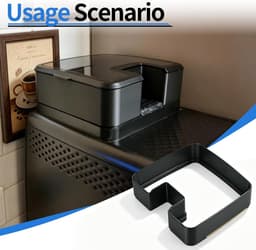 Koffiebonenreservoir Uitbreiding voor Philips Koffiezetapparaat 2200, Bonencontainer Accessoire voor Philips 800 1200 3200 4300 4400 Serie (Smart), Meer Koffiebonen Capaciteit, Eenvoudig Installeren — thumbnail 4