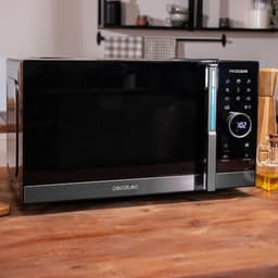 Magnetron met Grill - Oven Combimagnetron - Snel Eten Verwarmen - Touchscreen Bediening - 23 Liter - Zilver — thumbnail 4