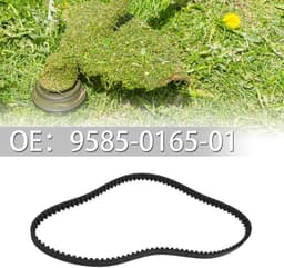 Dailygoods - Aandrijfriem - Grasmaaier riem - Rubber - 107 tanden - 856 mm omtrek - Geschikt voor Stiga 105 hatchback - Zwart — thumbnail 5