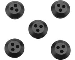 SnelShoppen - Brandstoftank Tube 3 Gat Grommet Vervangingen voor Trimmer Grasmaaier 13211546730 V137000030, Hoogwaardige Rubber, 5mm Gat, Duurzaam en