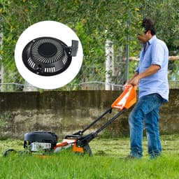 Thijox - Trekstarter Grasmaaier Hecht, Recoil Starter, Handstarter, Duurzaam Kunststof en Metaal, Reserveonderdelen voor Grasmaaiers, Tuinonderhoud — thumbnail 4