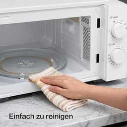 Magnetron 20 L - Solo Magnetron - Snel Eten Opwarmen - Mechanische Draaiknop - 20 liter - Wit — thumbnail 2