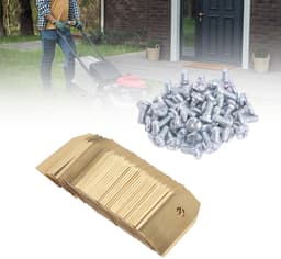 Omgoods - Set van 45 Goud Geplateerde Maaiersbladen — thumbnail 1