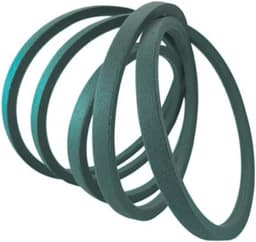 Vervangende Maaier Riem - Reserveonderdeel Gazon - Gazon Onderhoud - Compatibel met Diverse Modellen - 1/2 x 96 Inch - Grijs — thumbnail 1