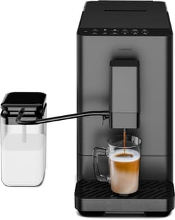 Klarstein Koffiemachine Velaire Bean to Cup - helemaal automatisch - 20 bar, LED-touchscreen, roestvrijstalen molen, melktank, espresso met één druk op de knop, cappuccino, zelfreinigend, 1,5 liter - 1350W - voor Keuken - RVS — thumbnail 1