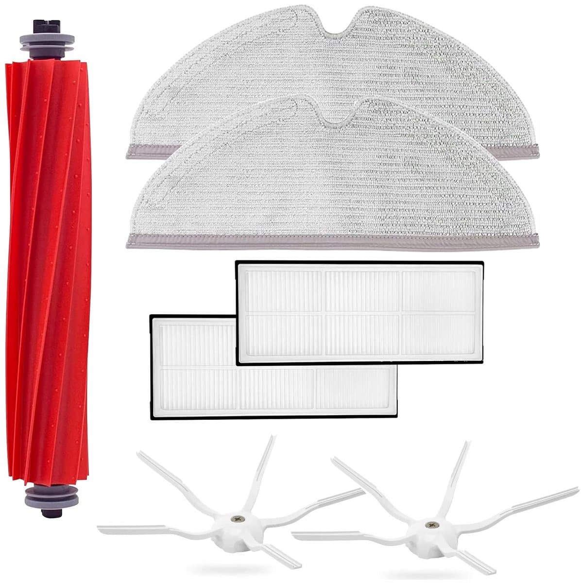 Accessoireset voor Roborock Q7, Q7+, Q7 Max, Q7 Max+, T8 - Filters, Borstels, Mop — afbeelding 1