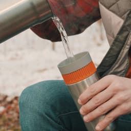 Draagbaar Alles-in-één Koffiezetapparaat met Vacuümdruk, Handmatige Koffiemachine voor Reizen, Geïsoleerde Koffiemok, Snelle Extractie, Roestvrijstalen Thermobeker — thumbnail 5