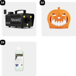 BeamZ Rookmachine Halloween - Pompoen met lichteffecten en 2 liter vloeistof - Voor Halloweenfeesten — thumbnail 2