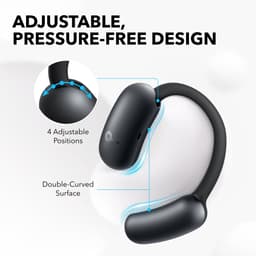 SOUNDCORE AeroFit 2 Open-ear Draadloze oordopjes Zwart — thumbnail 5