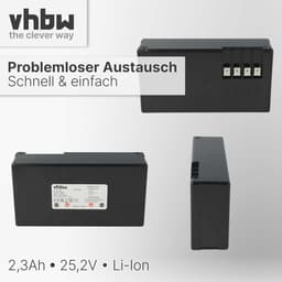 Oplaadbare accu voor robotmaaiers - 2300mAh, 25,2V, Li-Ion — thumbnail 5