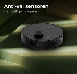 MYBOT X9 - Robotstofzuiger Met Dweilfunctie - 6500PA Zuigkracht - Ideaal voor Huisdieren - Zelflerende Robotstofzuiger - Met Laadstation - Uitgebreide Mapping - LDS Laser Navigatie — thumbnail 2