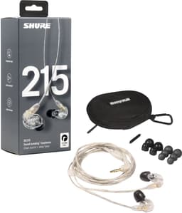 Shure SE215-CL In-Ear Monitoring - Transparant — thumbnail 1