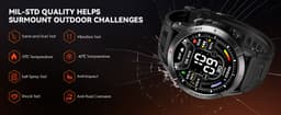 DrPhone SpectraView AMOLED Timepiece - 1.4 Inch - Slimme Horloge - Notificaties - Bluetooth bellen - 110 Sportmodus - Smartwatch — thumbnail 5