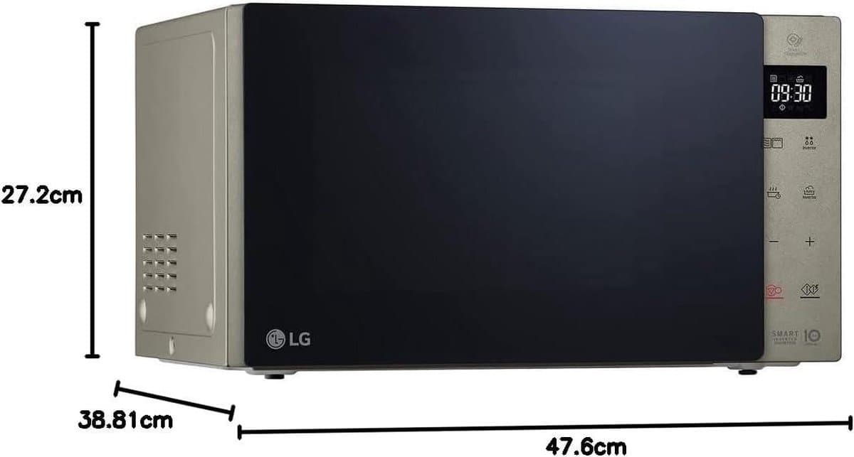 MH6535NBS magnetron met grill Smart Inverter-technologie 1000 W - 25 liter - 32 automatische programma's - digitaal display — afbeelding 1