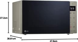 MH6535NBS magnetron met grill Smart Inverter-technologie 1000 W - 25 liter - 32 automatische programma's - digitaal display — thumbnail 1