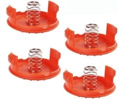Spoeldoppen veer reserveonderdelen - compatibel met spoeldeksel RC-100-P grasmaaiers