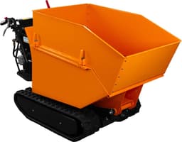 T-Mech Mini Dumper Rupsbanden - Kruiwagen 500kg Laadvermogen - 270cc 9HP Hydraulisch Kiepen - 4 Versnellingen 3 Vooruit 1 Achteruit - Stalen Bak - Gratis Oprijplaten & Sneeuwschep - Uitbreiding Bak — thumbnail 3