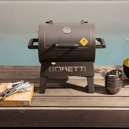Boretti - Terzo Houtskool Barbecue - Grilloppervlak (LxB) 30 x 40 cm - Compact - Zwart — thumbnail 5