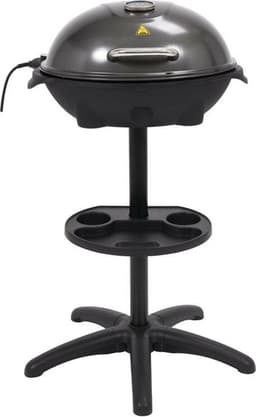 LUND 2-in-1 Elektrische Grill/BBQ - 2400W - Met Deksel & Thermometer - Combinatie Bakplaat & Grillplaat - Staande Grill & Tafelgrill - Voor Binnen & Buiten — thumbnail 1