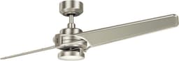 Plafondventilator met verlichting - Xety - 56in / 142cm ventilator - Olde Bronze — thumbnail 1