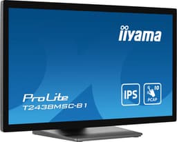 iiyama ProLite T2438MSC-B1 computer monitor 60,5 cm (23.8") 1920 x 1080 Pixels Full HD LED Touchscreen Zwart — thumbnail 5