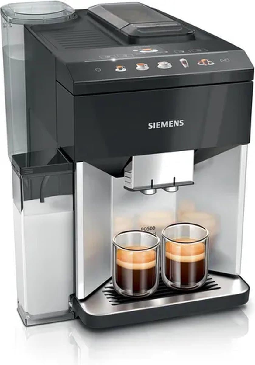 Siemens EQ500 TQ513R01 - Volautomatische espressomachine - Licht zilver — afbeelding 1