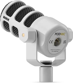 RØDE PodMic Wit - Dynamische Podcast Microfoon — thumbnail 3