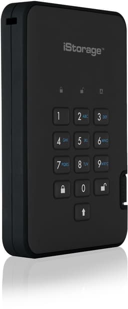iStorage diskAshur 2 - externe harde schijf - 2000 GB - Cijfercode - Zwart — thumbnail 5