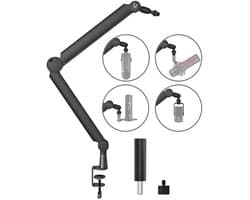 Sensic SA 30 Microfoon Arm Zonder Microfoon - Microfoon Statief - Boom Arm - Standaard - Met 15cm Verhoger