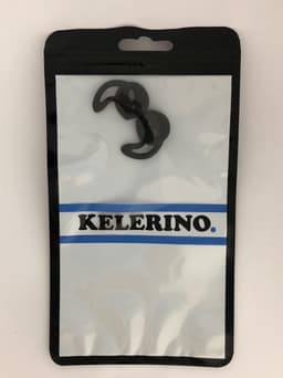 KELERINO. Anti-slip siliconen earhooks / earhoox / oorhaken geschikt voor Airpods 1 & 2 - Zwart — thumbnail 4