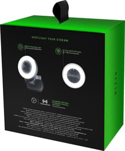 Razer Kiyo - USB Webcam - voor Streaming - Ingebouwde Ringlamp - 1080p HD-video - Zwart — thumbnail 4