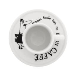 Bialetti Moka Express 4 kops + Carosello espresso kop en schotel 4 stuks — thumbnail 3