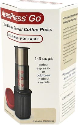 Aeropress GO Coffee Maker + E&B LAB RVS filter 150 micron + Bristot BIO100% koffie — thumbnail 5