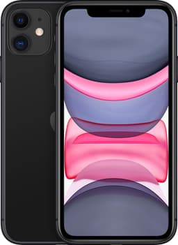 Apple iPhone 11 - 64GB - Zwart — thumbnail 2