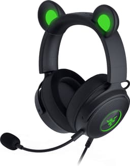 Razer Kraken Kitty V2 Pro - Gaming Headset - 7.1 Surround - RGB - Zwart - PC, MAC & Playstation — thumbnail 1