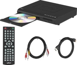 UPLY DVD Speler met HDMI - Full HD - 1080p - Regiovrij - Inclusief HDMI Kabel en Afstandsbediening - DVD en CD Speler - USB — thumbnail 1