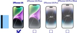 Apple iPhone 14 - 128GB - Blauw — thumbnail 2