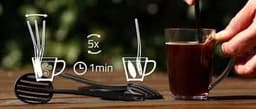 bruu™ pad koffiezetter voor camping, boot of camper, zet makkelijk, schoon en zonder stroom een lekkere kop koffie! 2 + 1 gratis value pack — thumbnail 4