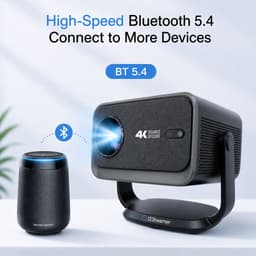 123Beamer - A2 - Projector - 14.000 Lumen - Android 13 - Projector - Full Hd 4K — thumbnail 4