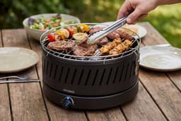 Hyundai Electronics - Rookvrije Houtskool Tafelbarbecue met Ventilator — thumbnail 4