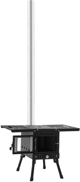 AYDN - Opvouwbare barbecue - Compacte BBQ en campingkachel - 22 × 22 × 32 cm - Camping barbecue - BBQ - Outdoor houtkachel - — thumbnail 3