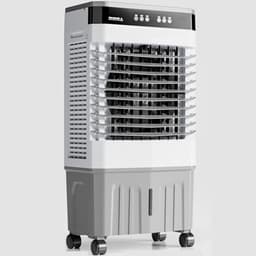 Mobiele Airco - Luchtkoeler Ventilator - Ruimte Koelen - Zonder Afvoerslang - 80 cm - Wit — thumbnail 1