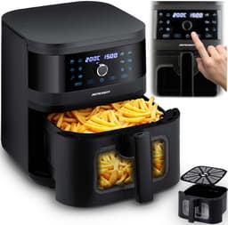 Berdsen BD-661 - Heteluchtfriteuse - 8L - 1700W - LED-scherm — thumbnail 1