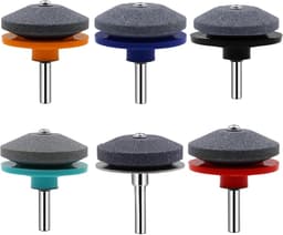 4 stuks snelle grasmaaier slijpers – Voor rotatieslijper, boor, handboor — thumbnail 4