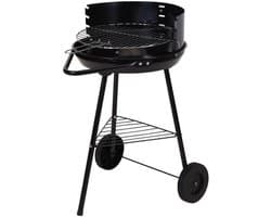 Koopman Serie - Houtskoolgrill - 37cm - Mobiel - Staal