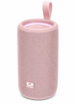 Fresh 'n Rebel XL Bluetooth Speaker Roze | Draadloze Speaker | RGB LED Verlichting | 24W RMS | Waterdichte Speaker | Bluetooth 5.4 | Draagbare Luidspreker | Party Speaker | Stereo Sound | 12 Uur Accu | TWS Koppeling — thumbnail 1