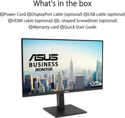 ASUS VA27UQSB - 4K Business Creative Monitor - USB Hub - Speakers - EPEAT Gold - 27 inch — thumbnail 3