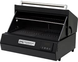 Dimplex Crossray eXtreme Infrarood Elektrische BBQ - Tafelbarbecue Elektrisch - 300°C+ - 2 Verwarmingselementen 1100 W - Elektrische Grill voor Buiten - Grillen, Braden en Garen - Zwart