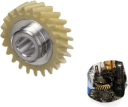 Reparatieset Keukenmachine - Onderdelen Tandwiel - Keukenmachine Repareren - Compleet met Vet - 250 Gram - Multi — thumbnail 2