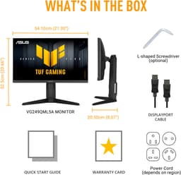 ASUS TUF Gaming VG249QML5A 23.8'' gaming monitor — thumbnail 3
